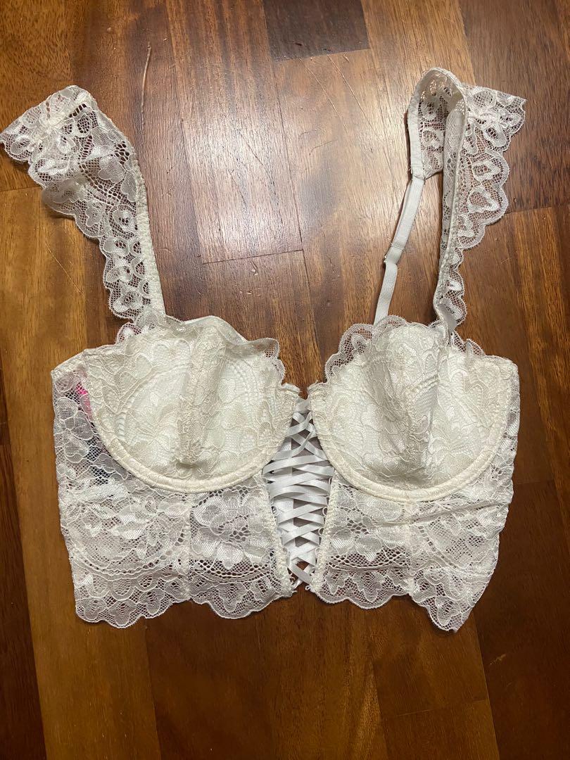 White Lace Bra Top 