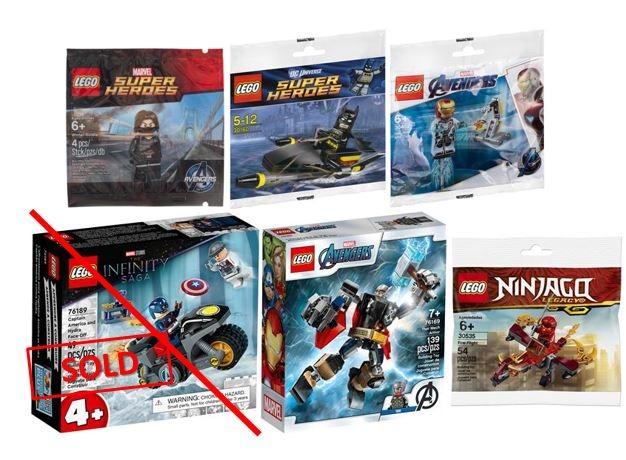 Lego Marvel Winter Soldier 5002943 Polybag BNIP