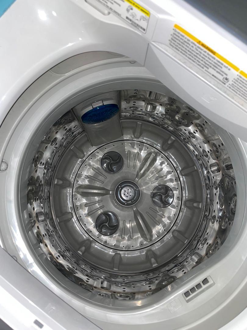 LG T2108VSAW Top Load Washer 8kg, TV & Home Appliances, Washing