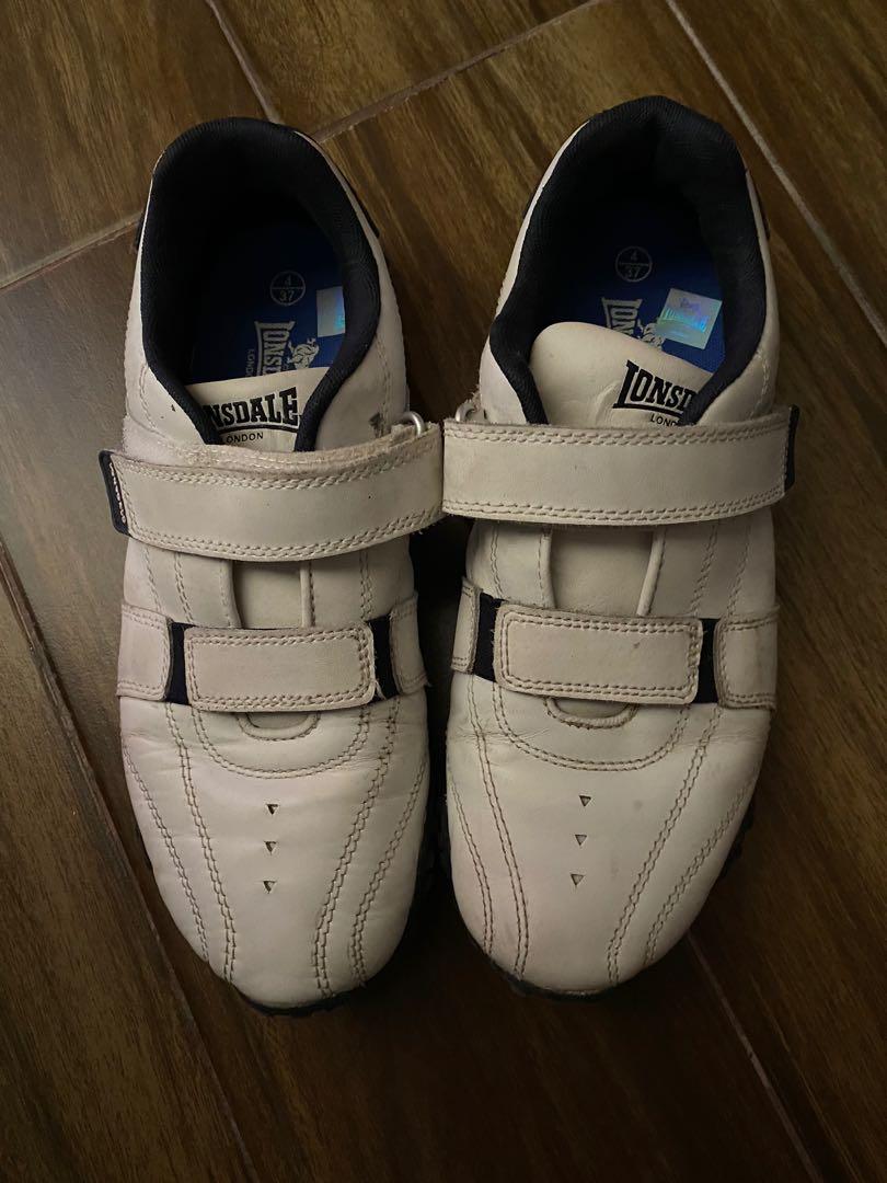 Velcro lonsdale hot sale trainers