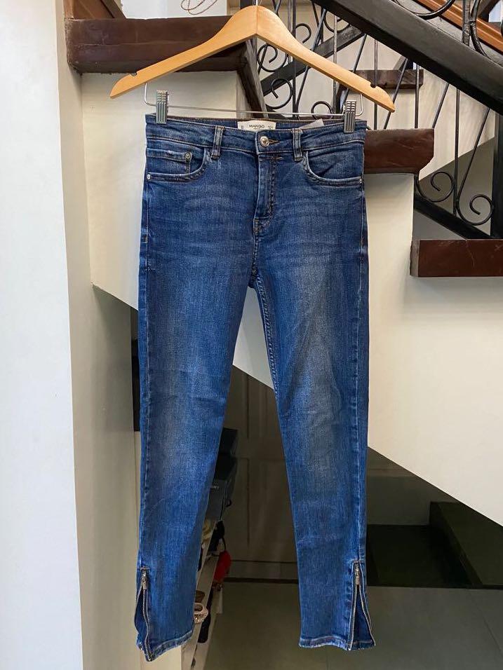 MANGO Isa Denim Jeans, Women's Fashion 