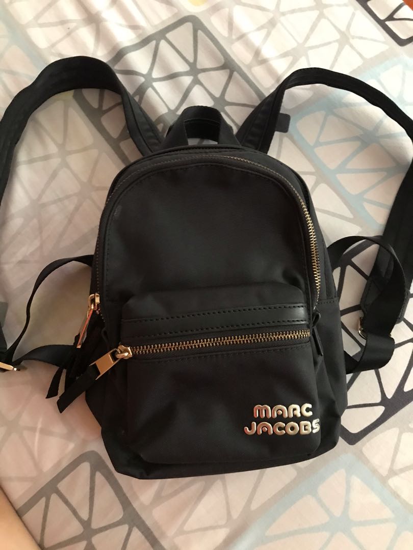 Marc jacobs deals mini backpack leather