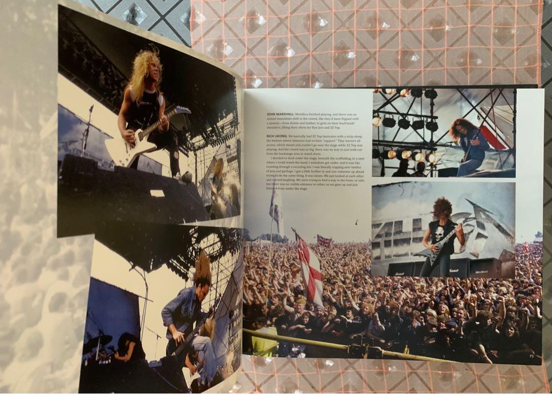 Metallica: Back to the front Hardcover - A Fully Authorized Visual