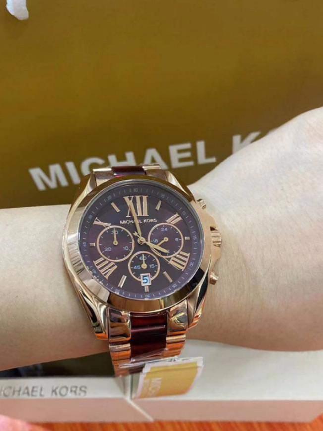 MK BIG CERAMIC BRADSHAW RED FACE DIAL 