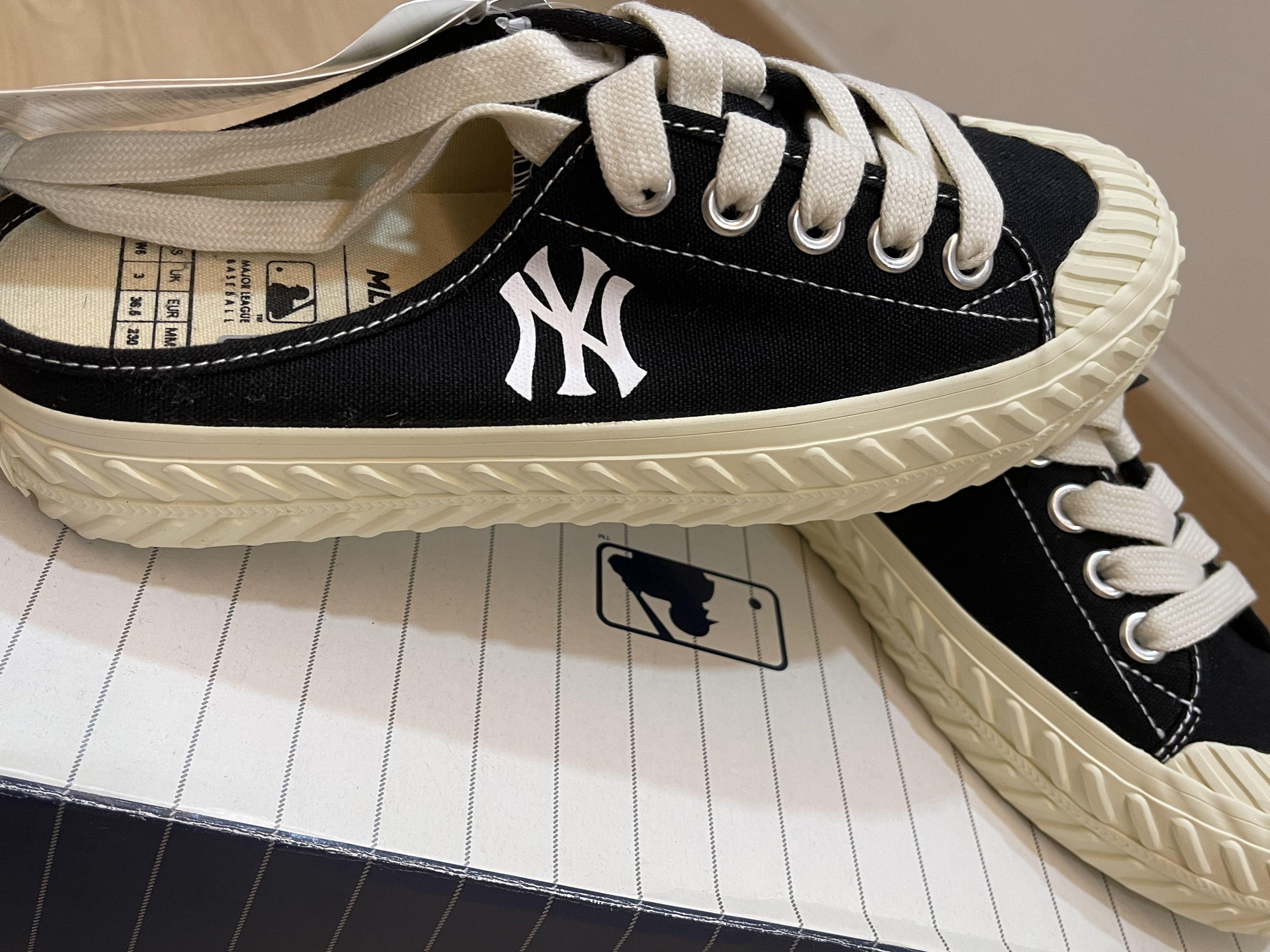 Giày MLB Playball Origin Mule New York Yankees Black 32SHS111150L   Sneaker Daily