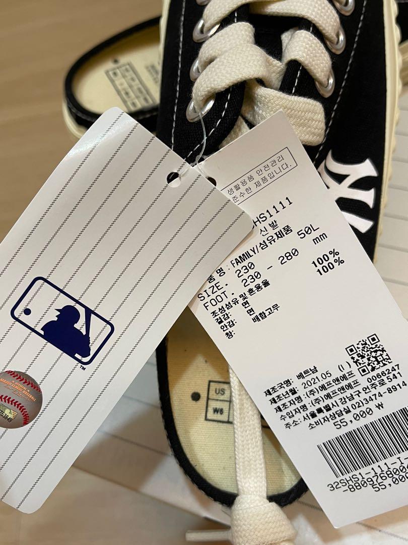 MLB Korea Playball Origin Mule Team Logo Sneakers, Women's Fashion, Footwear, Sneakers on Carousell
