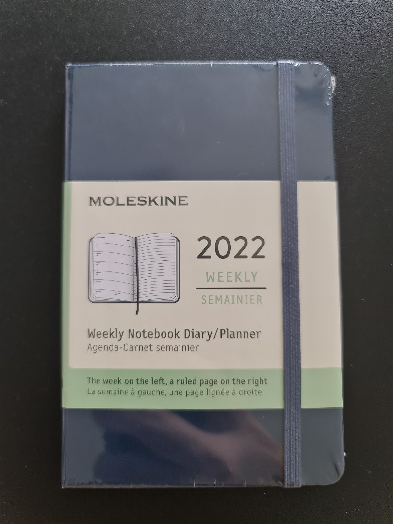 Moleskine 2022 Weekly Planner / Diary, Hobbies & Toys, Stationery
