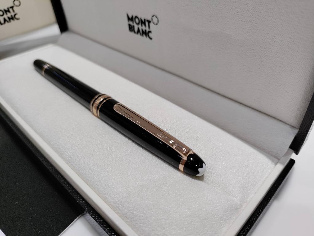 Montblanc meisterstuck top rose gold