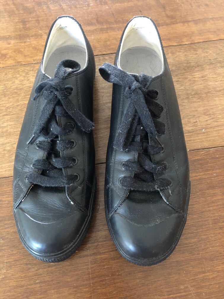 Muji Leather Shoes, Men's Fashion, Footwear, Casual Shoes on Carousell