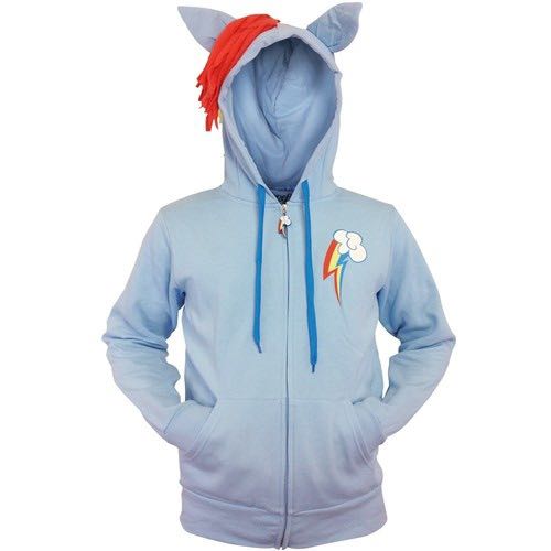 My little pony hoodie rainbow dash discount