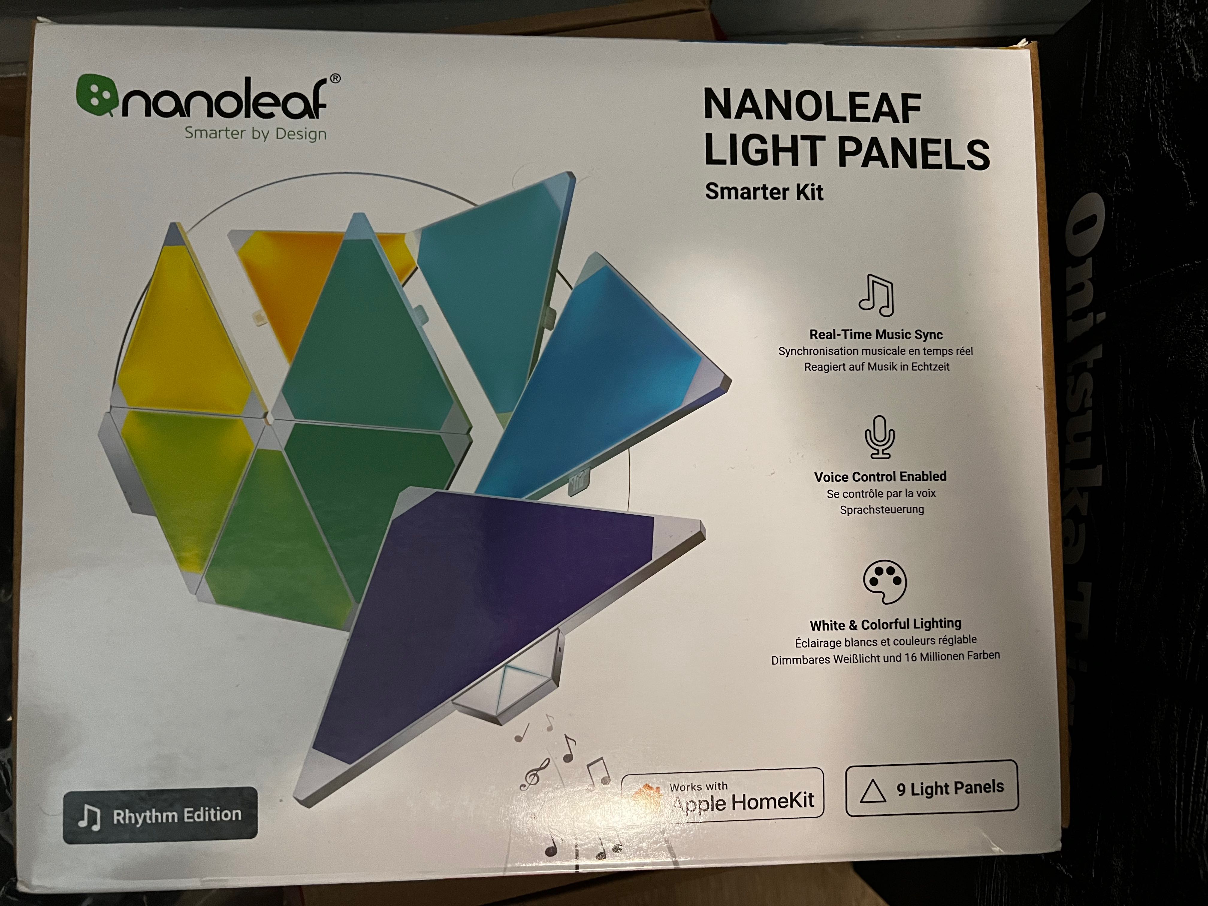 Nanoleaf Light Panels (Smarter Kit), Furniture & Home Living, Lighting ...