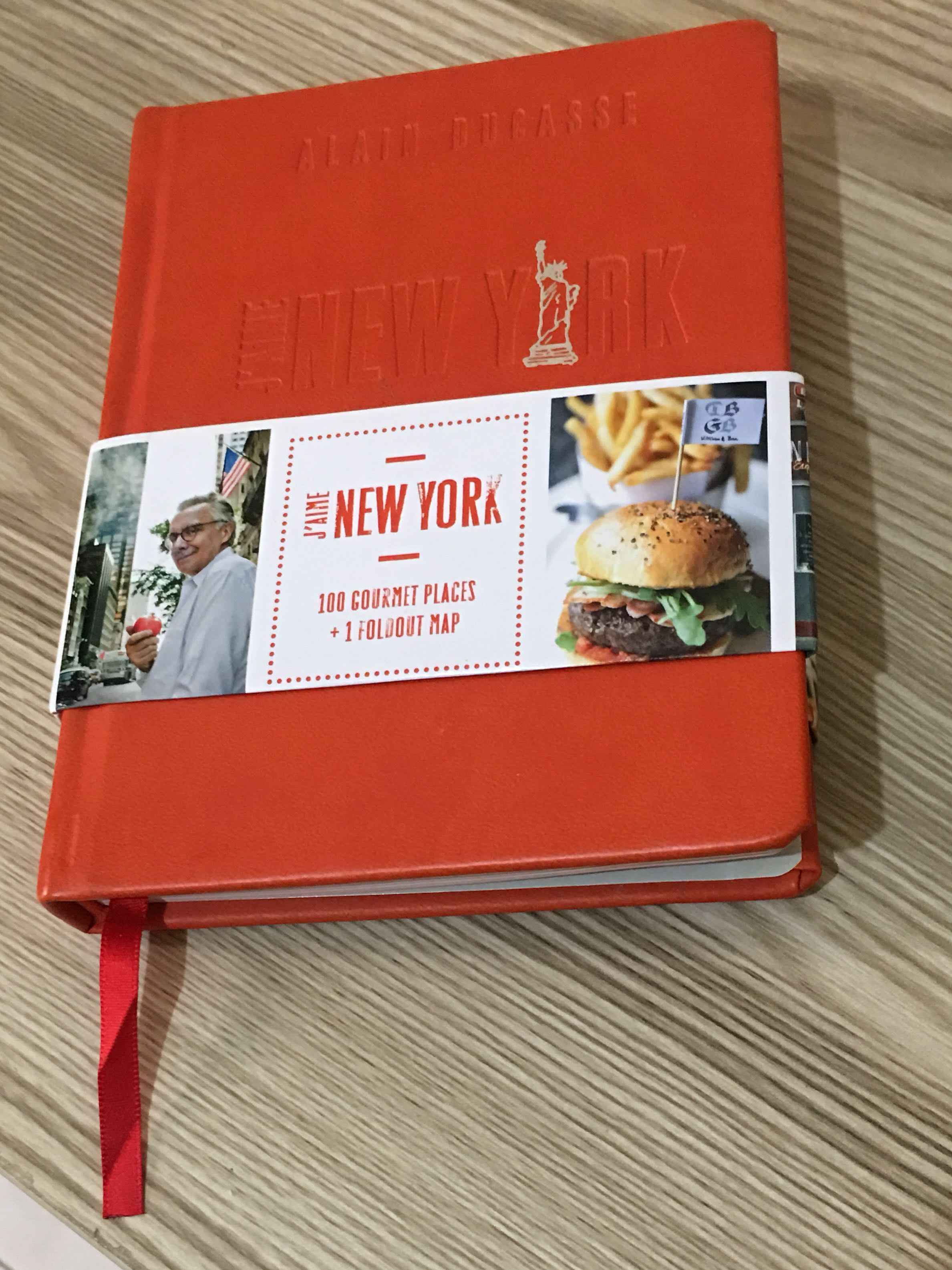 New york food guide/ coffee table book (Alain Ducasse), Hobbies & Toys ...