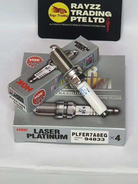 NGK PLFER7A8EG laser iridium spark plugs #Audi #volkwagen #mk7 #golf R ...