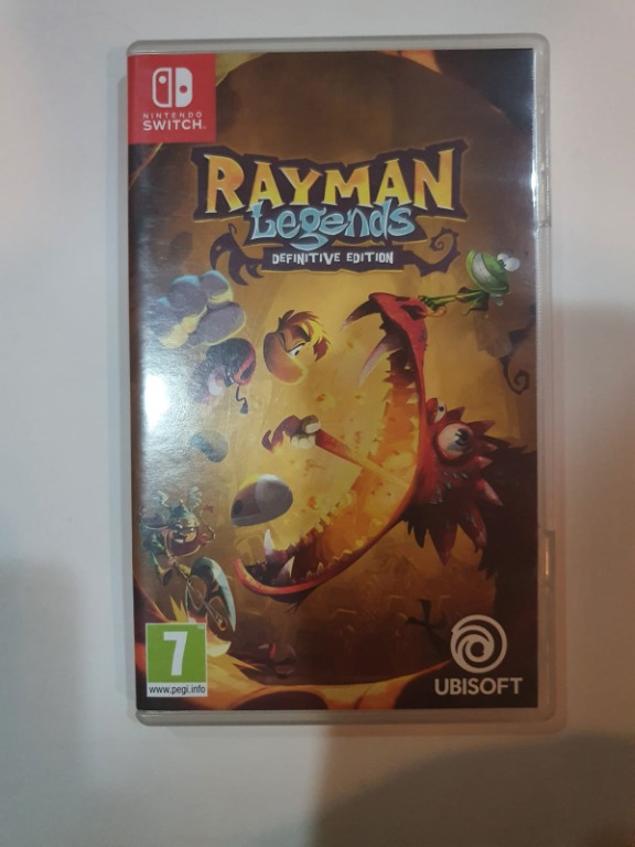 Rayman Legends: Definitive Edition Code in Box (CIB), Nintendo Switch 