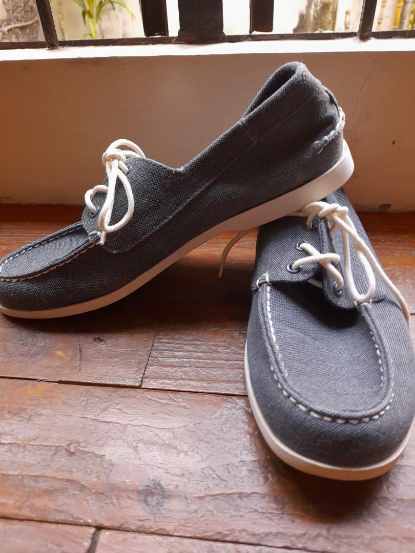 Old Navy canvas boat shoes, Men's 