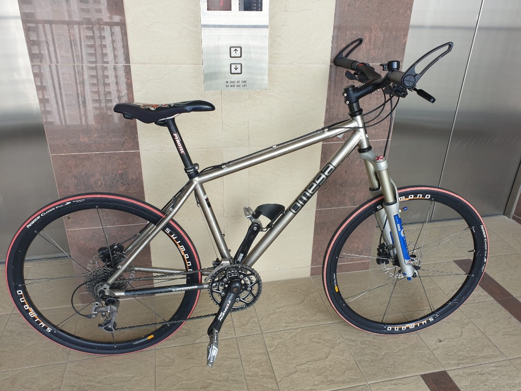 Omega titanium sale bike