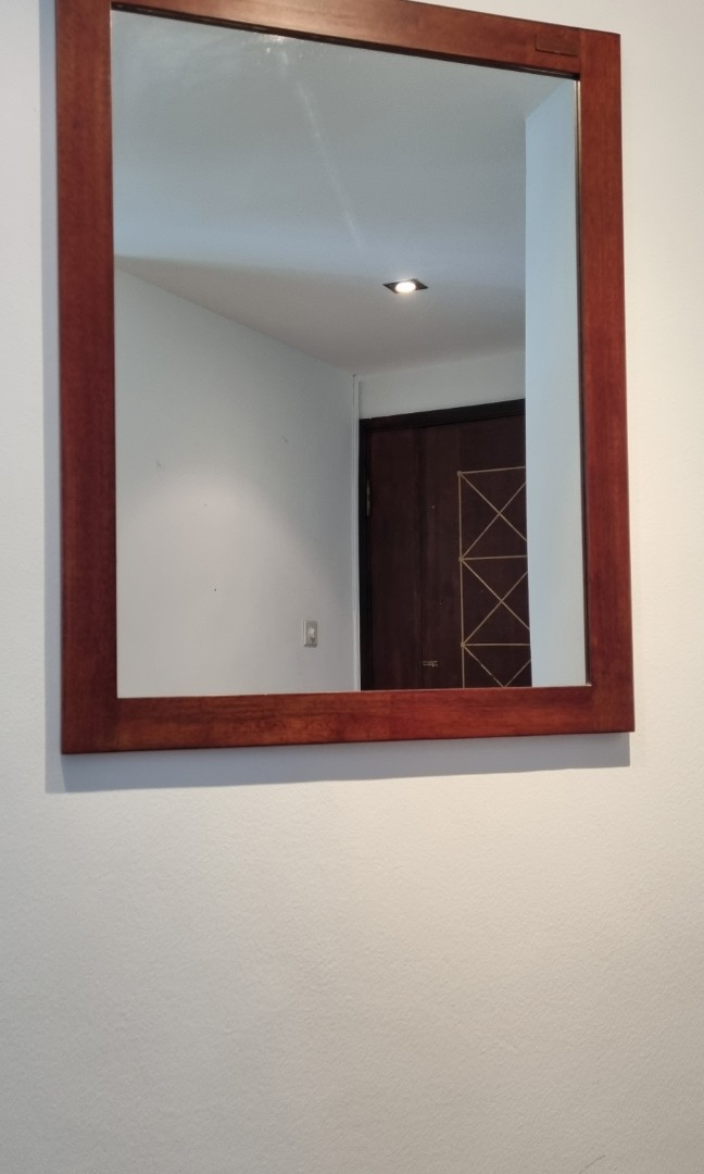 Picket and Rail Mirror, Furniture & Home Living, Home Decor, Mirrors on