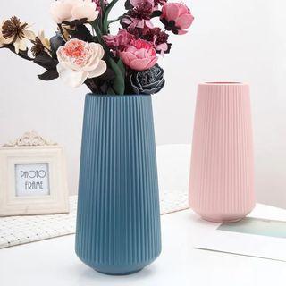 Plastic Nordic Style Vase Dried Flower Arrangement Pot