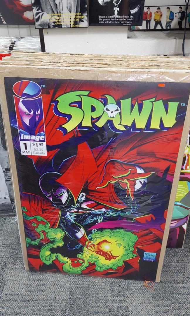 POSTER SPAWN comics (Category: Frames & Pictures) located in Kuala Lumpur. Submitted by ronastore (Listing ID 1147545649, Image 1). Description: Big size Poster (AI size) Material : Synthetic Paper, Size : 36 inch x 24 inch / 91cm x 61cm Price : RM 35 per pc (Poster only) RM 95 (Poster with frame) view my shop shopee.com.my/postermania.kl.