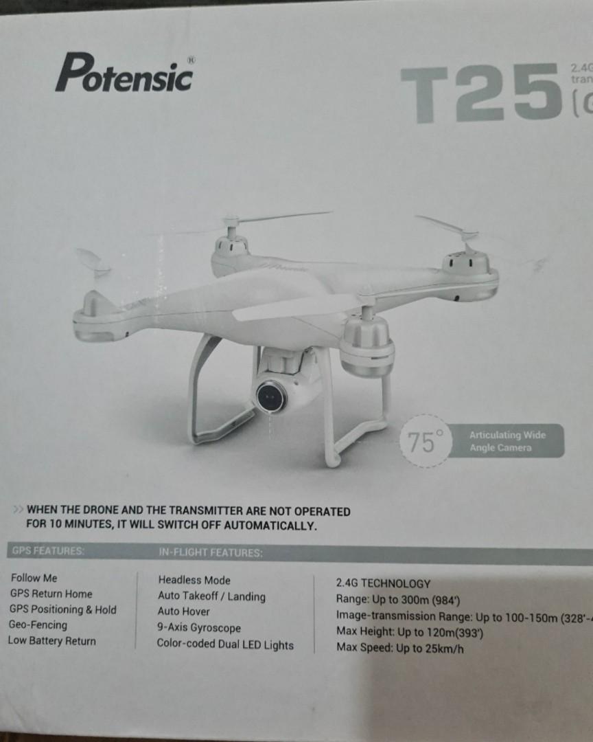 Potensic best sale t25 motor
