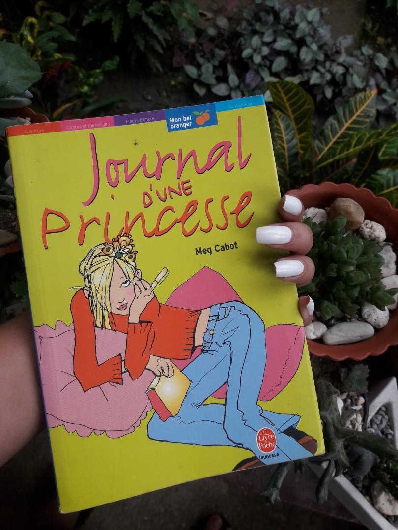Princess Diaries in French (Category: Storybooks) located in Cebu City. Submitted by acamel (Listing ID 1147574052, Image 1). Description: The Princess Diaries written by Meg Cabot (french edition) This is an old book so there is slight yellowing of pages. Selling low for those who want to or are currently learning French :) RFS: decluttering Helping tags: #megcabot #teen #french #princessdiaries #journald'uneprincesse #novel.