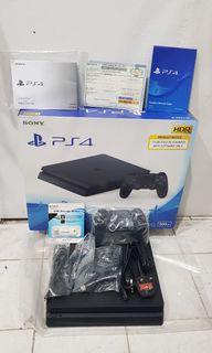 PS4 SLIM 500GB HEN CUH-2106A EX GARANSI RESMI SONY 2018 FULL GAME TERBARU