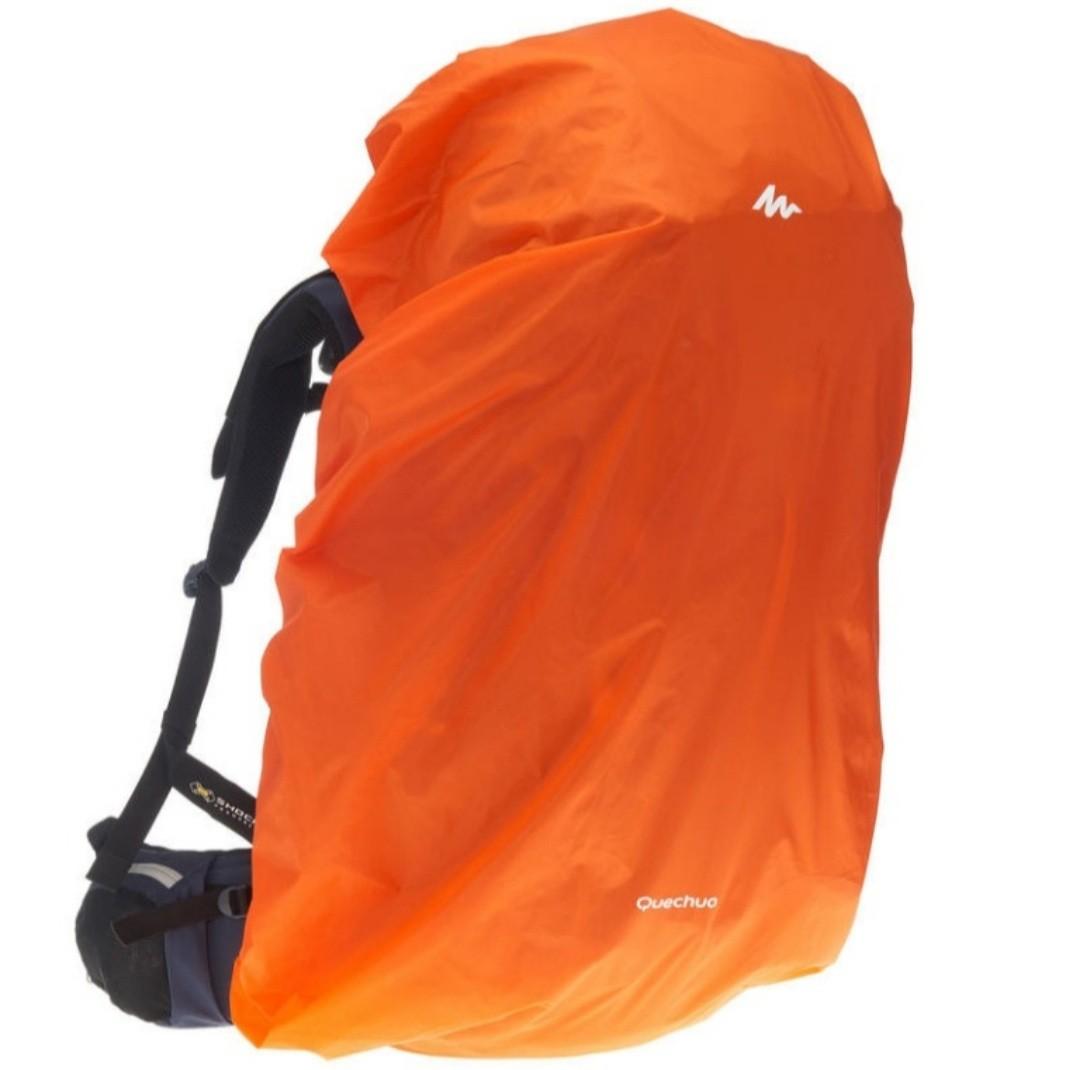 Quechua backpack rain cover top