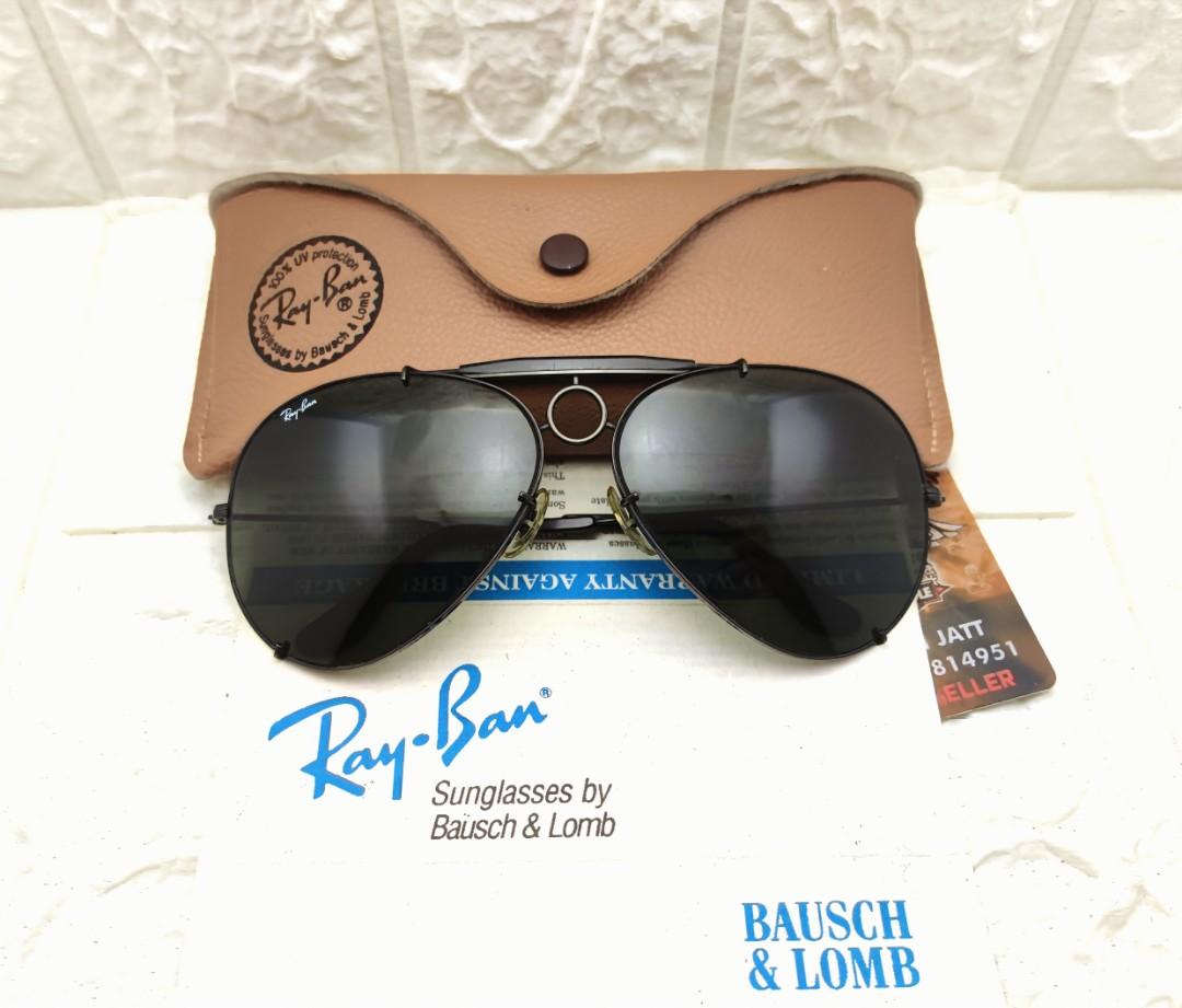 Rayban BL usa sharp shooter 65mm Men s Fashion Watches