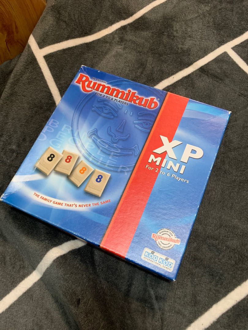 Rummikub XP mini Board Game, 興趣及遊戲, 玩具 & 遊戲類 Carousell