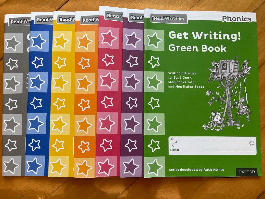 RWI Read Write Inc. Get Writing!, 興趣及遊戲, 書本 & 文具, 小朋友書 Carousell