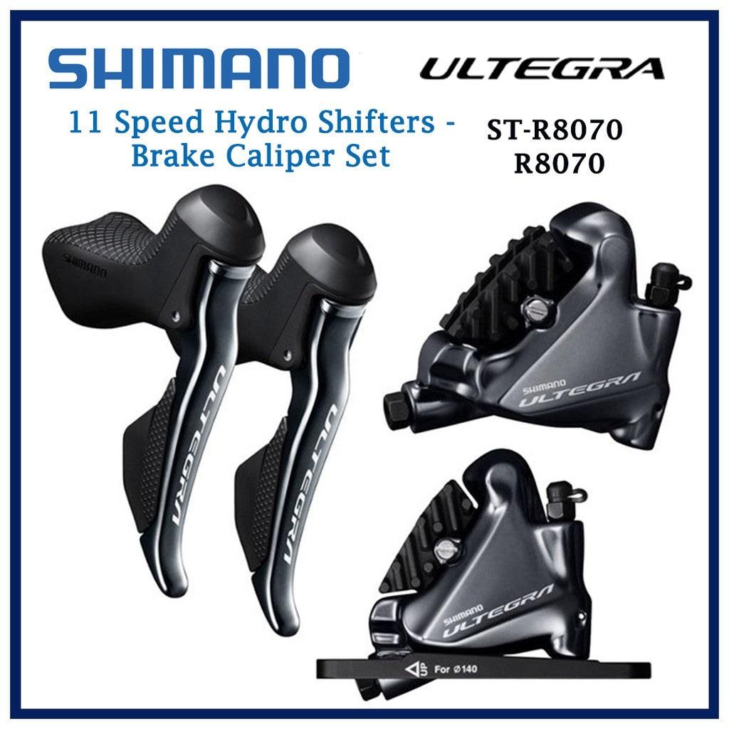 R8070 Ultegra Di2 R8070 hydraulic shifters + R8070 Brake calipers set Shimano ...