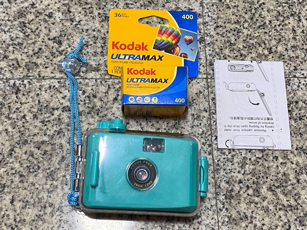Shutter Up 35mm Film Camera + Kodak Ultramax 400 film, Photography, Cameras on Carousell