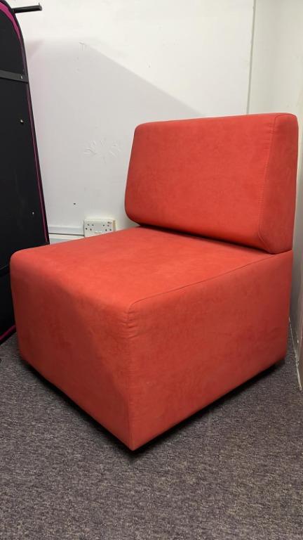 Single Seater Sofa without Armrest Furniture Home Living