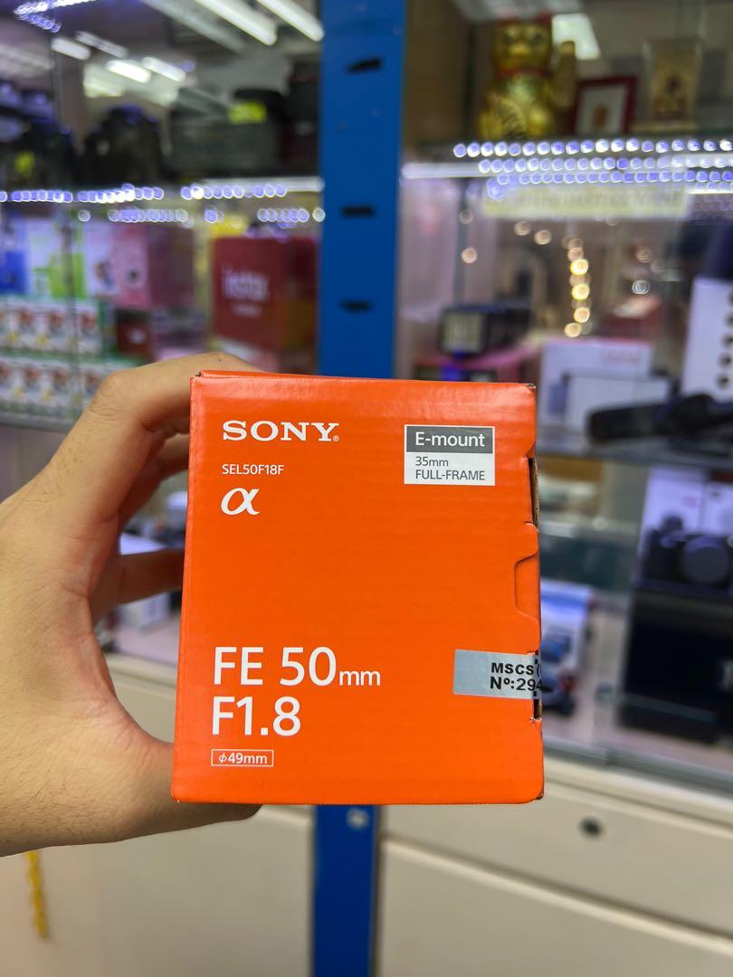 somy-fe-50mm-f1-8-brand-new-sealed-box-photography-lens-kits-on