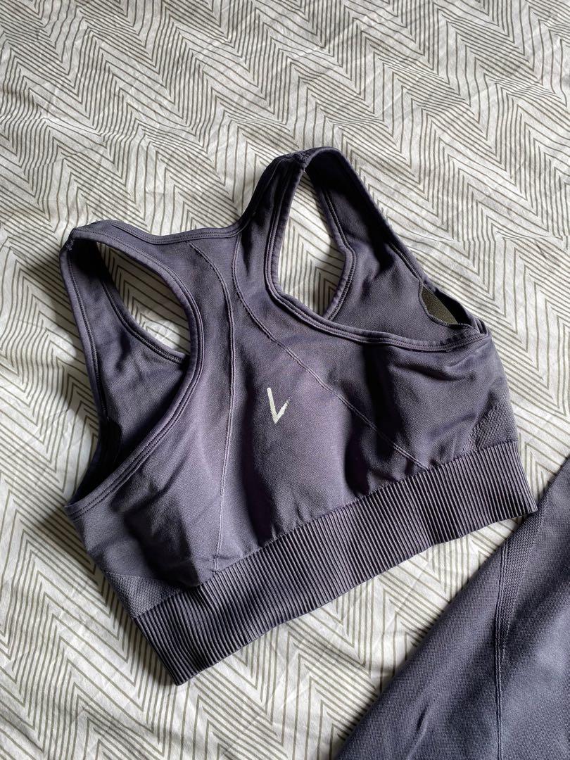 Sports Bra and Yoga Pants Top and Bottom Workout Set Outfit, Women's