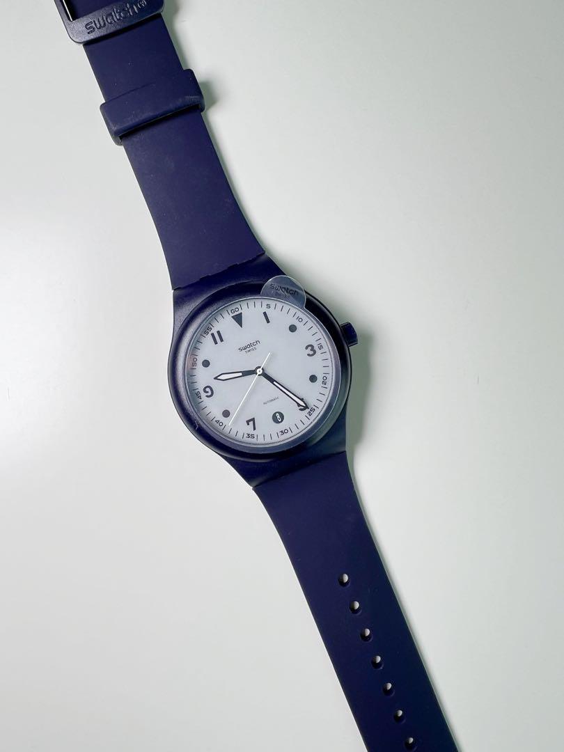 Hodinkee swatch discount sistem51 blue