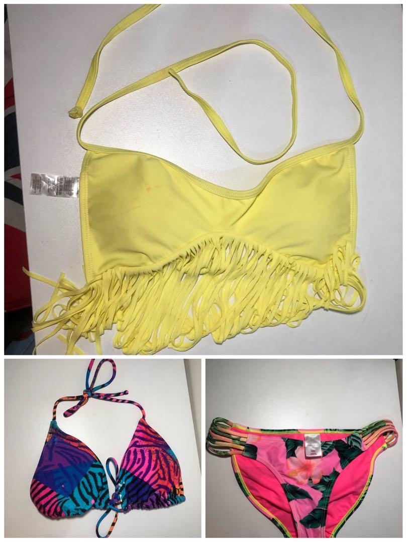 swimwear bundle (Category: Bikinis & Swimsuits) located in Quezon City. Submitted by _rosizzle (Listing ID 1147580332, Image 1). Description: take all for 100! size fits s-m no when worn pics since i havent used this at the beach bought from a swimwear fb live selling .