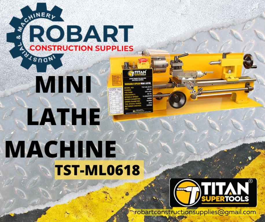 Titan mini lathe shop machine