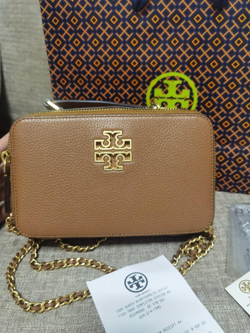 TORY BURCH BRITTEN TOP HANDLE 2WAY CROSSBODY BAG, Luxury, Bags & Wallets on  Carousell