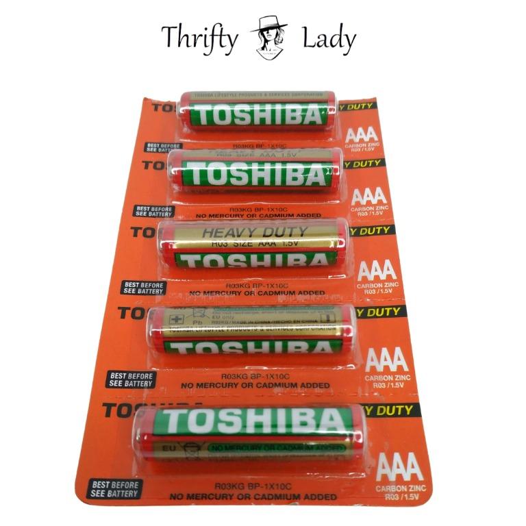 Toshiba Heavy Duty AAA Battery, Mobile Phones & Gadgets, Mobile