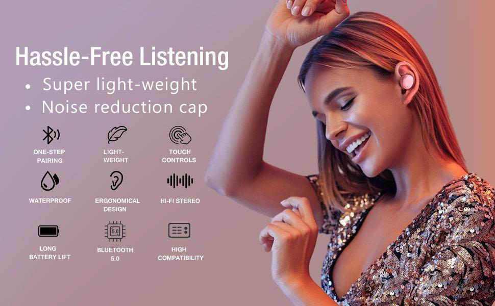 Tozo t6 outlet rose gold