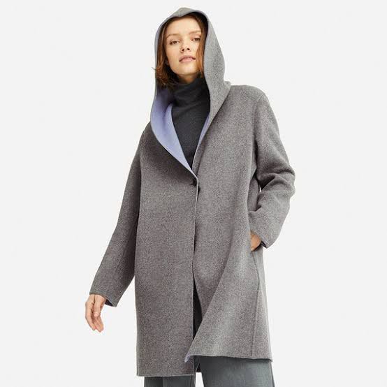 Uniqlo wool discount coat womens