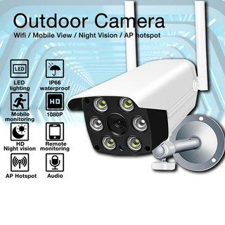 V380 K6 Outdoor IP Camera Wireless Waterproof IR HD Night Vision Smart Alarm P2P CCTV IP Camera