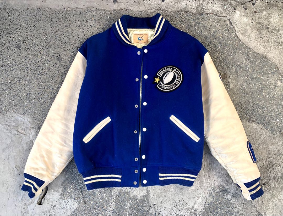 Vintage Japanese Varsity Jacket, Men's Fashion, Coats, Jackets and