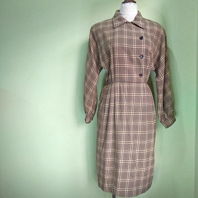 Vintage wool dresses deals