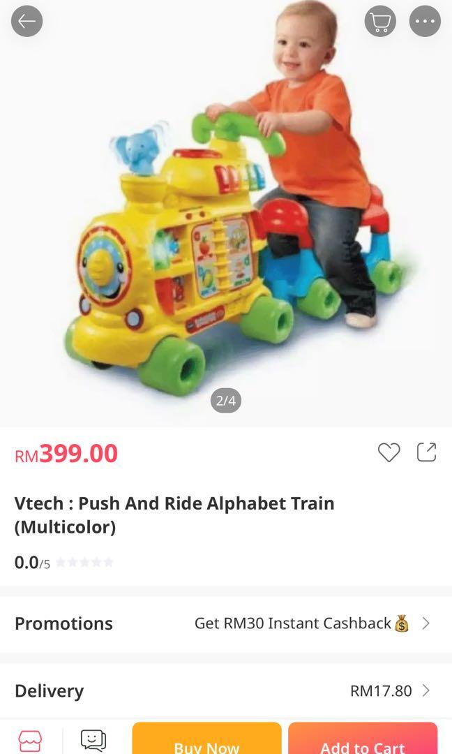 Vtech alphabet ride learn music train Babies Kids Infant