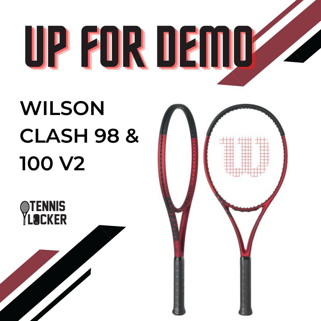 Wilson Clash v2 Tennis Racket Demo, Sports Equipment, Sports & Games