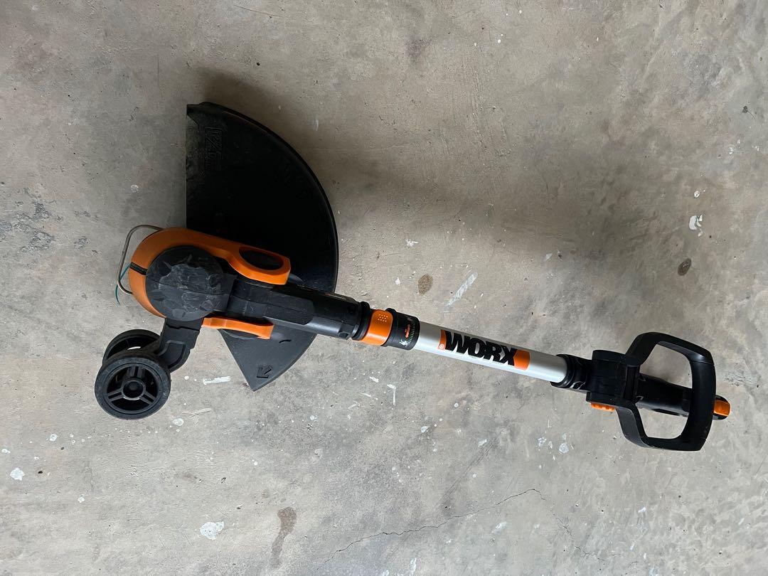 Worx online battery strimmer