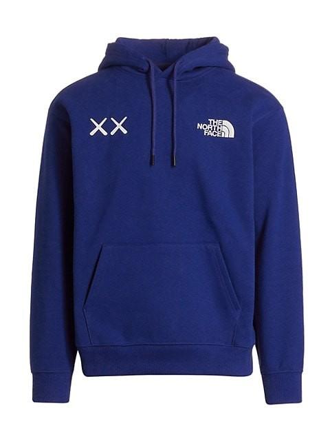 XX Kaws x The North Face Popover Hoodie, Men's Fashion, Tops 