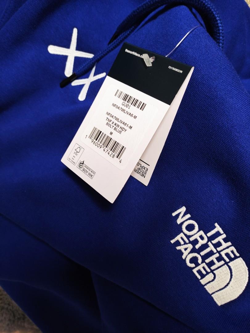 XX Kaws x The North Face Popover Hoodie, Men's Fashion, Tops